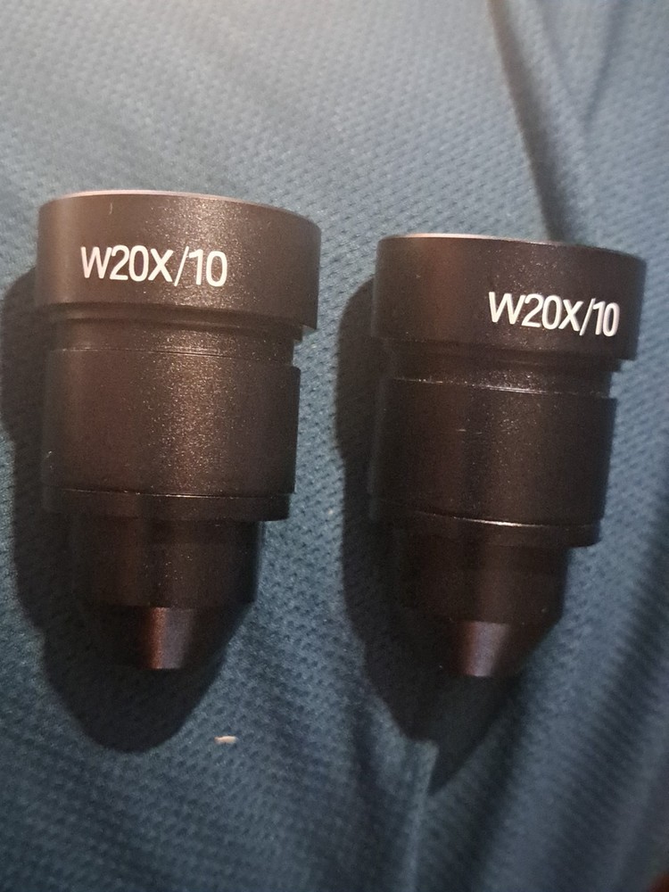 1 Pair (2 Eyepieces) W20X/10 Eyepiece