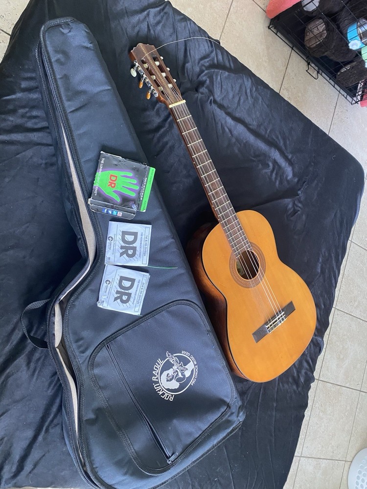 Suzuki No. 32 classical guitar.