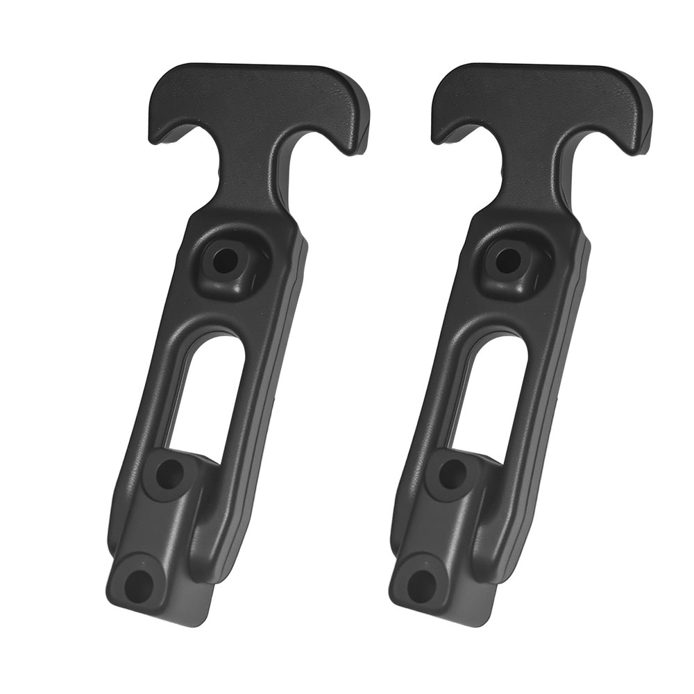 2 Pack Cooler Latch Replacements, Flexible Rubber Draw Latches for Black