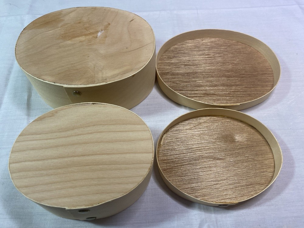 Vintage 1983 Jacaman Nestling Boxes (2)