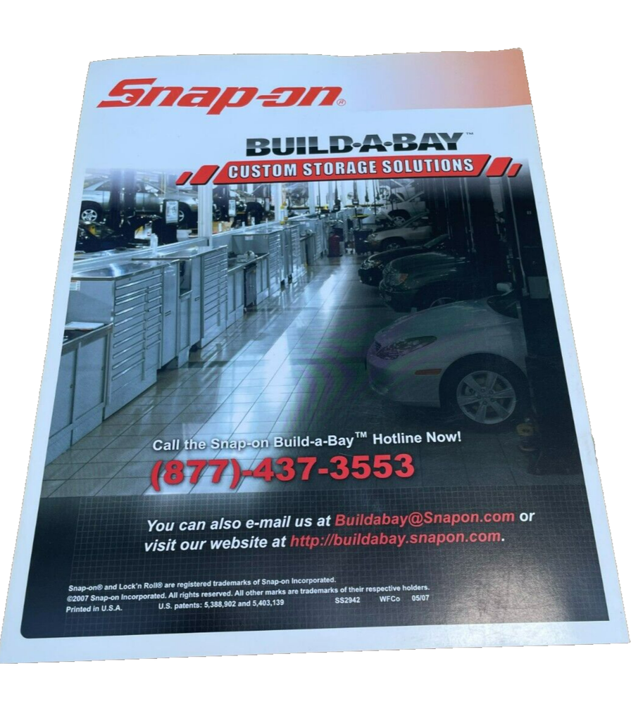Snap-On Build-A-Bay, Custom Storage Solutions, Catalog