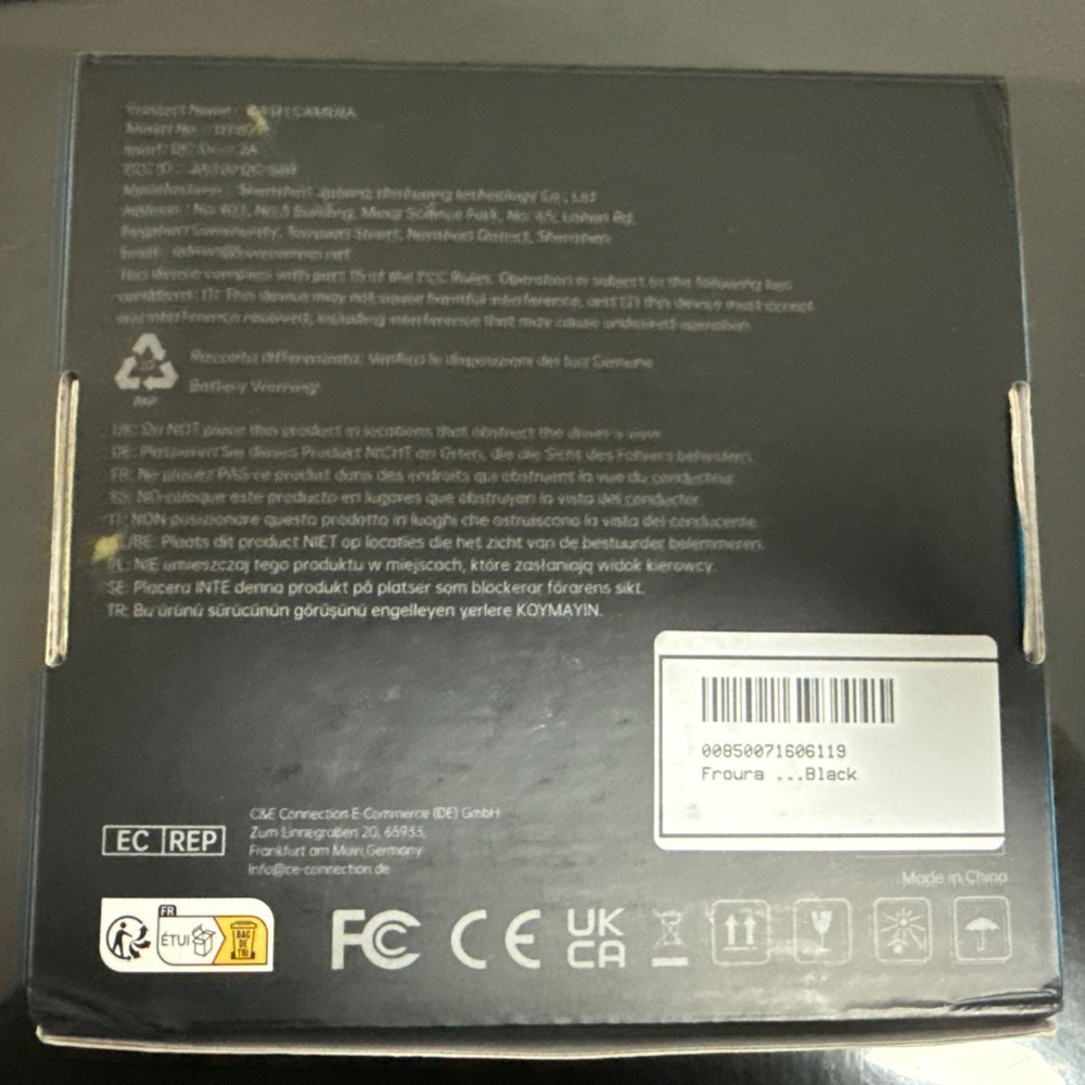 Smart WiFi Dash Camera GT805 4K