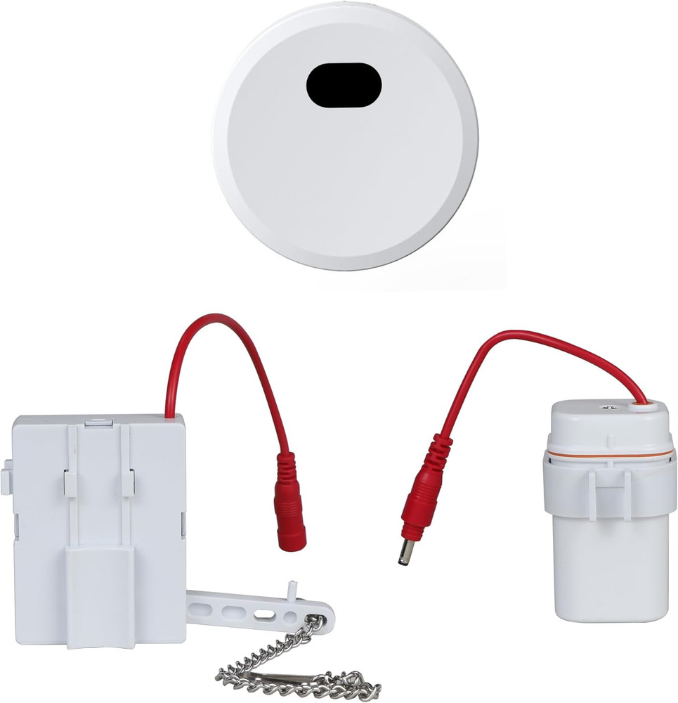 Automatic Toilet Flusher Kit, Touchless Motion Sensor Flush for Toilet, 12” Sens