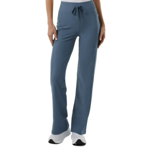 NEW 32 Degrees Cool XS Blue Active Flare Pants Stretch Blue