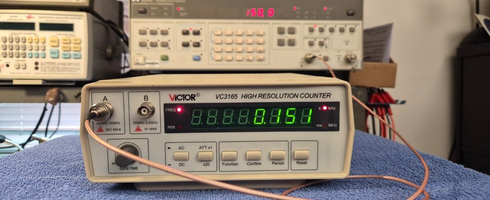 Victor VC3165 High Reolution Frequency Connter