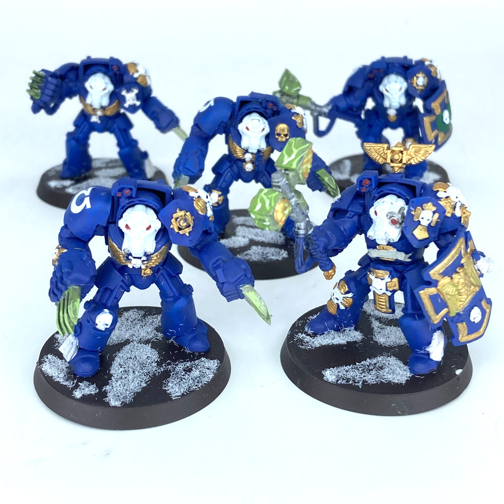 Assault Terminators Squad - Ultramarines - Warhammer 40K Games Workshop C3146