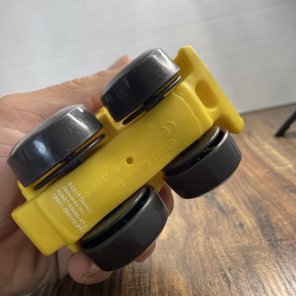 Chuck & Friends Digger Yellow Backhoe Loader Construction Vehicle Hasbro Toy
