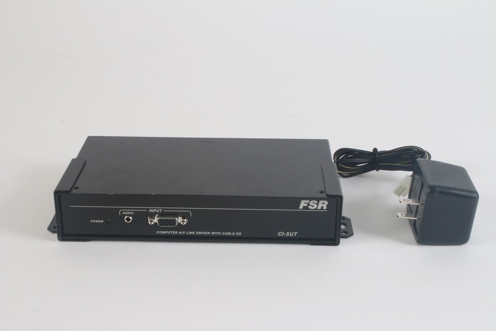 FSR CI-5UT Computer Video and Stereo Audio Interface W/ Power Supply