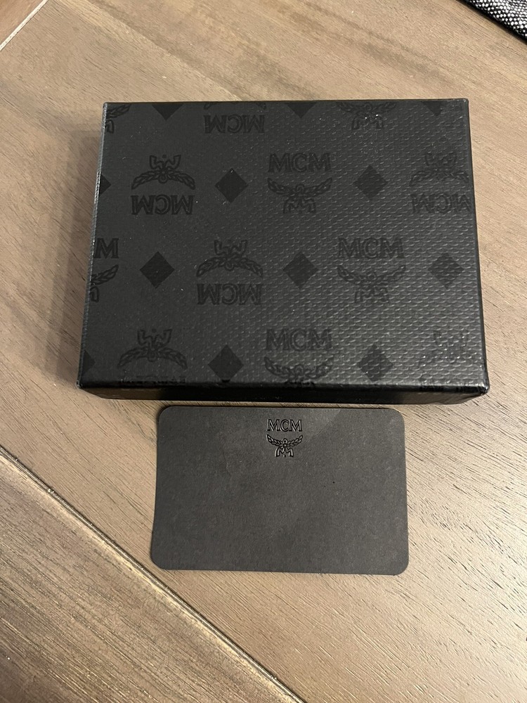 MCM Black Cardboard Storage Empty Box Only L 4.75" x W 4" x H 1.75"