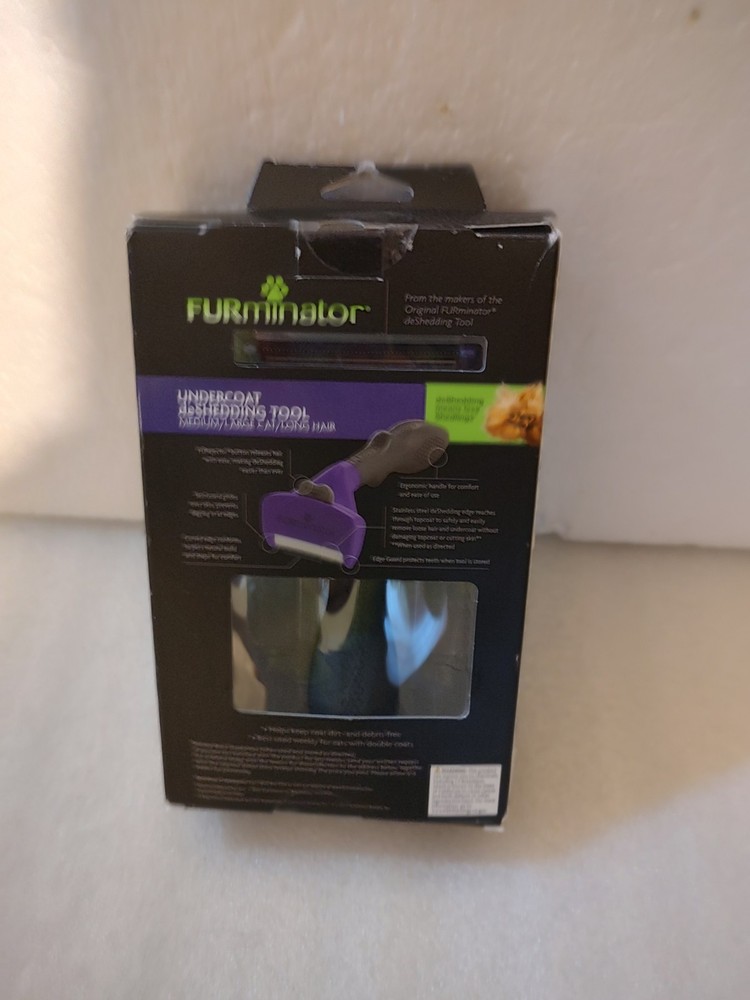 Furminator Cat Undercoat Shedding Tool In Box