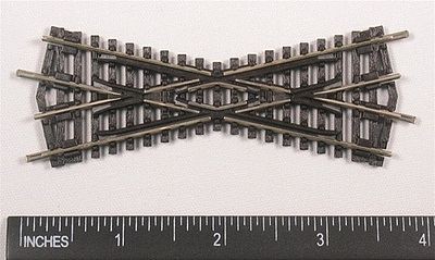 Peco ST-7 N Setrack Code 80 Short Crossing, 25 Angle