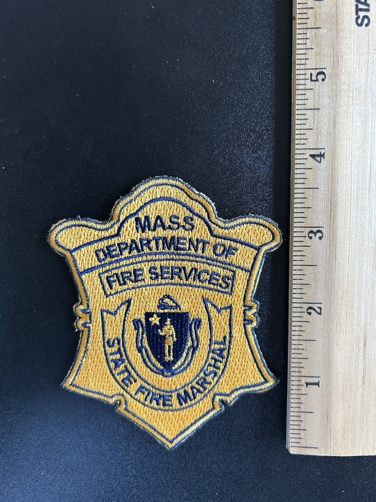 Mass State Fire Marshal Patch