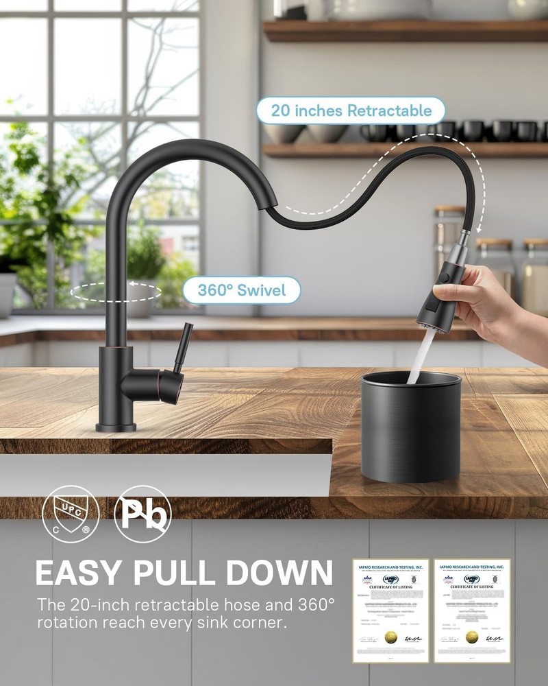 Multi-Function Oil Rubbed Bronze Sprayer