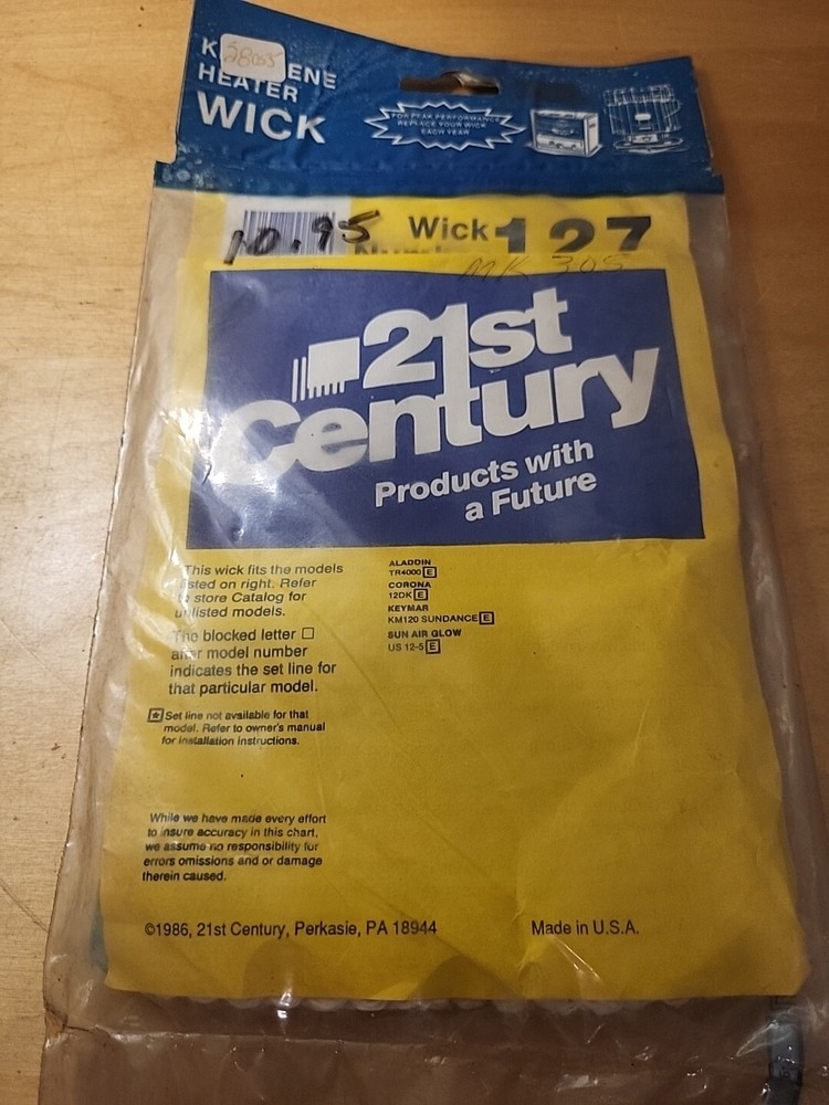 21st Century Kerosene Heater Wick Replacement #127