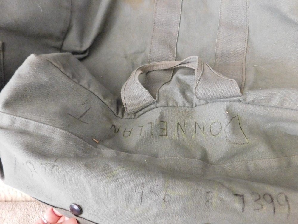 US MILITARY FLYER'S KIT BAG 1986