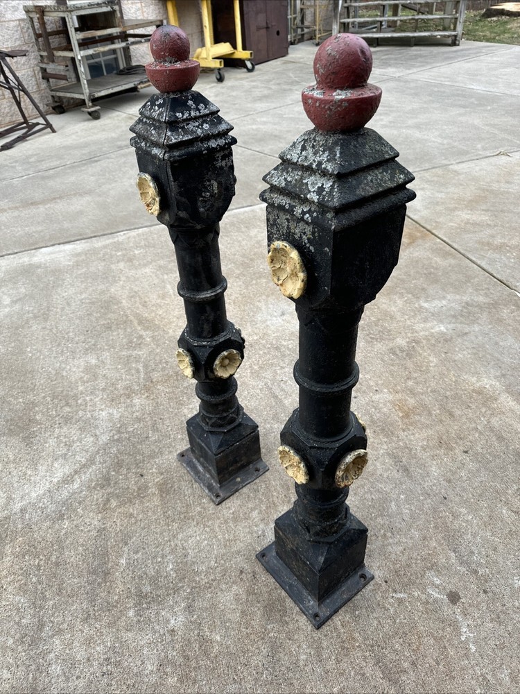 Beautiful Antique Cast Iron Horse Hitching Post’s