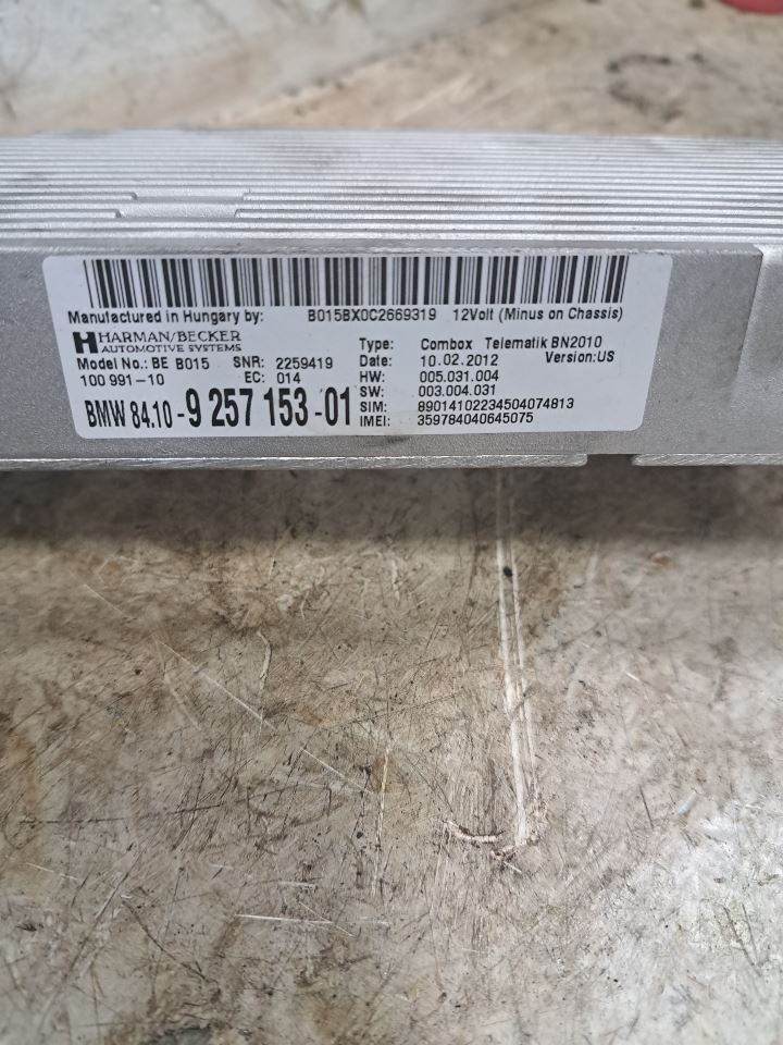 2012 528i Amplifier,925715301 Sku#4213381
