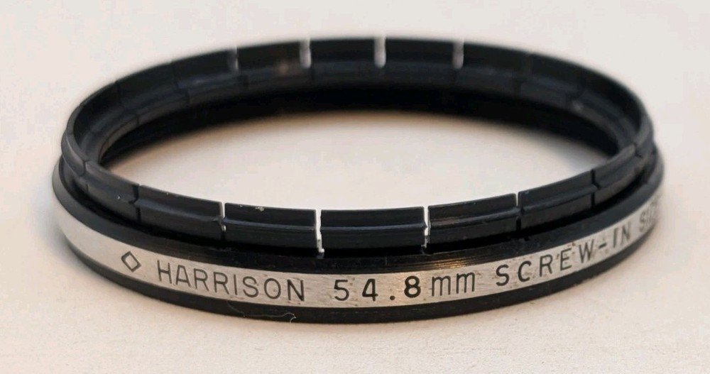 Harrison Adapter Ring 54.8mm Screw In Size EUC