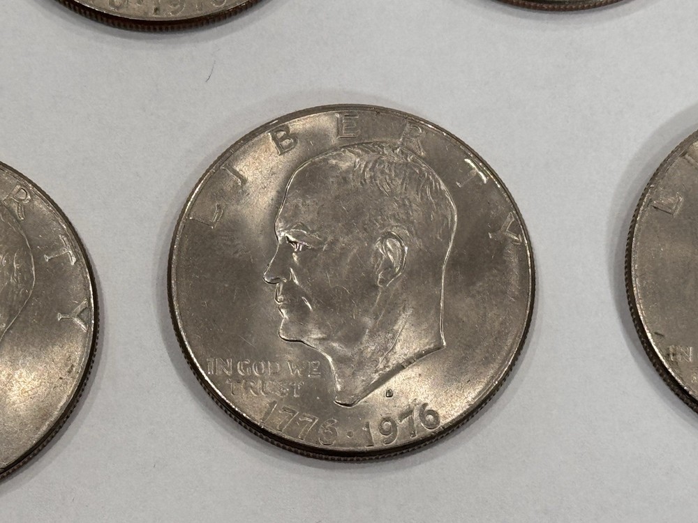 (12) Eisenhower Bi-Centennial Dollar 1 ONE DOLLAR