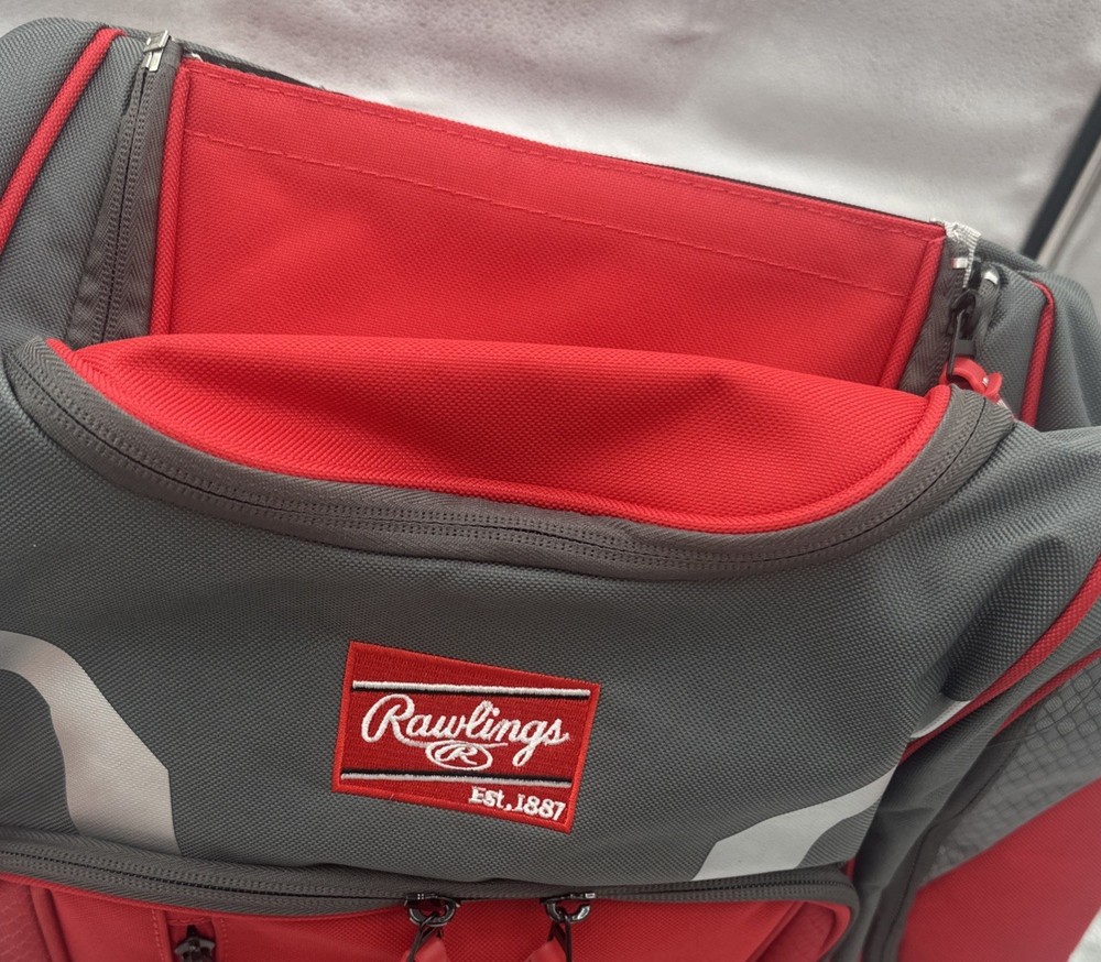 Rawlings Red Legion Baseball Backpack *NEW W/TAGS*