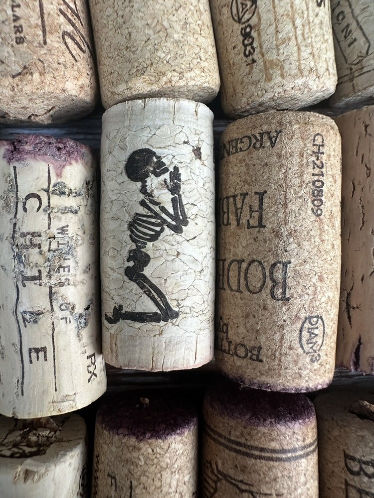 50 Wine Corks Used