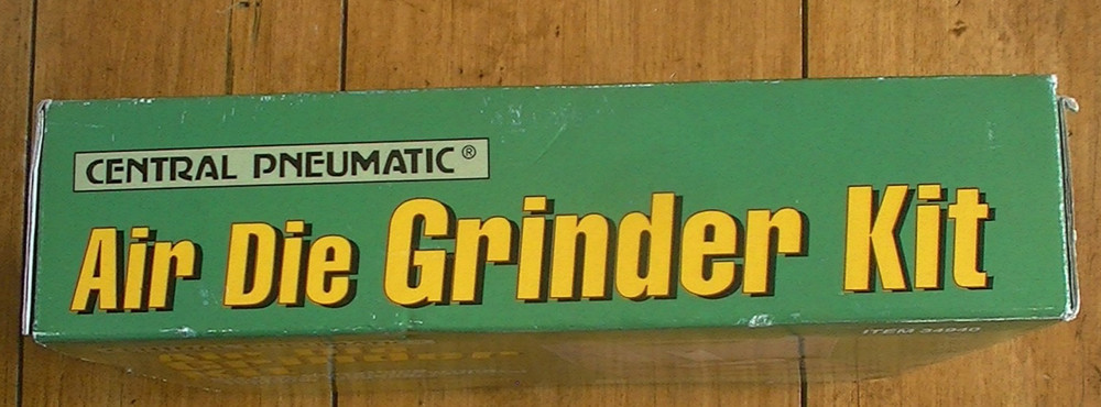 Central Pneumatic Air Die Grinder Kit