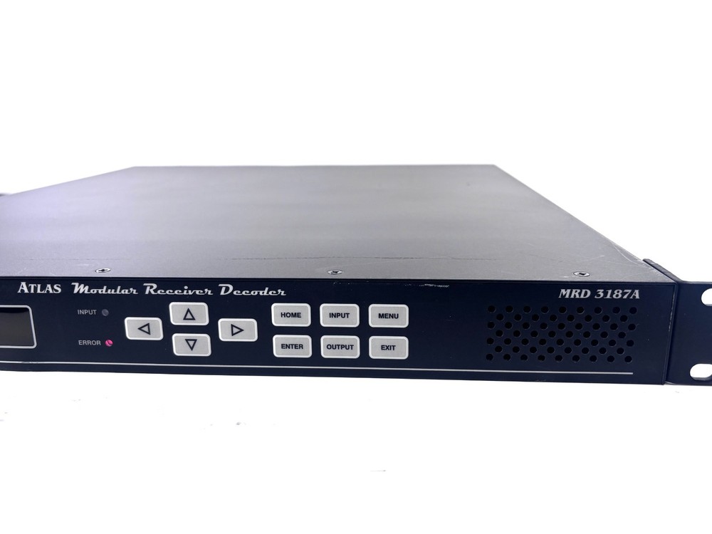 Sencore ATLAS MRD-3187A Modular Receiver Decoder 2G