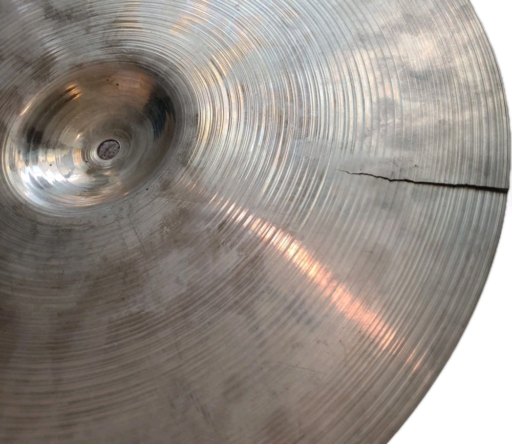 SABIAN XS20 16" MEDIUM THIN CRASH CYMBAL CRACKED