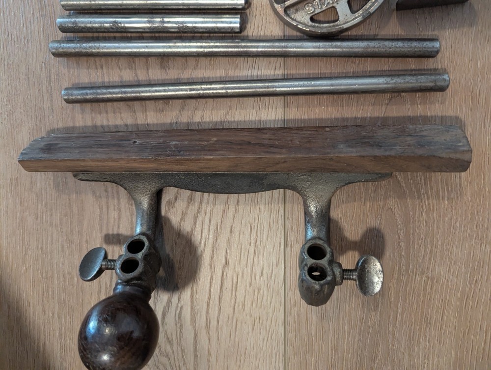 Antique Stanley No. 45 Combination Plane - Type 8 Floral Casting - Complete IOB