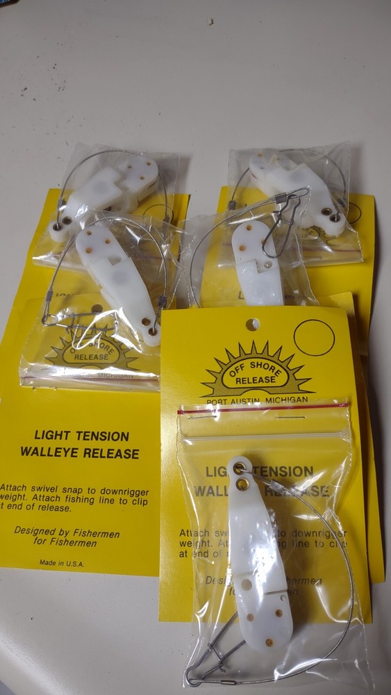 Downrigger Off Shore Tackle Single Release Light Tension OR4 10 pcs