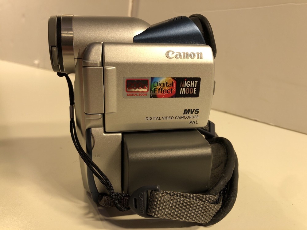 canon mv5 camcorder