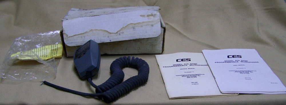 CES Model 810 Programmable Microphone DTMF ham 2 way business radio