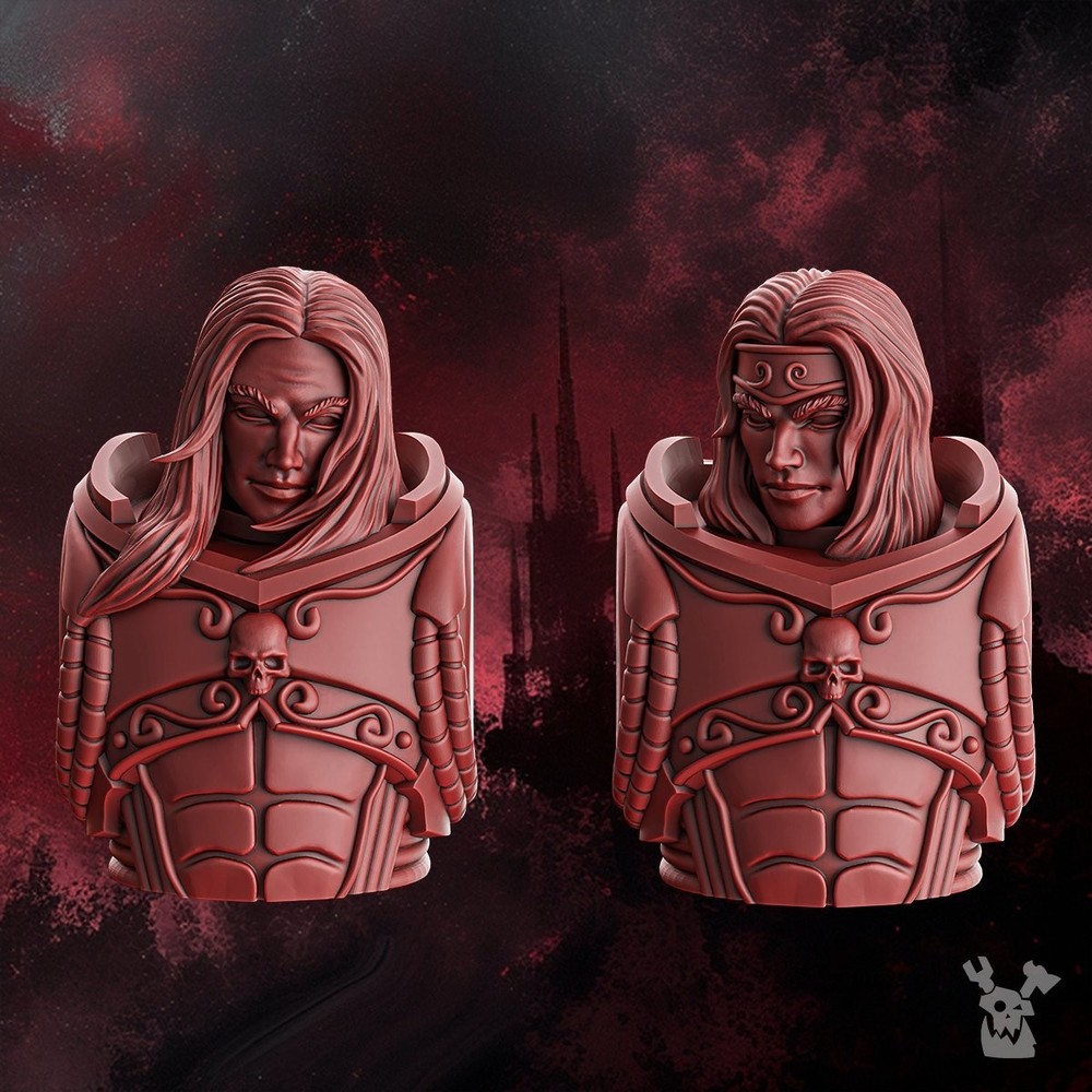 CRIMSON WINGS HANDSOME HEADS SET