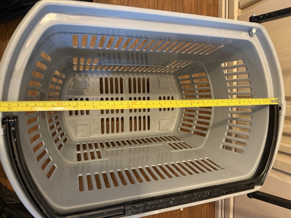 40 Grocery Rolling Shopping Baskets With ABS Handle (Read Description!!)