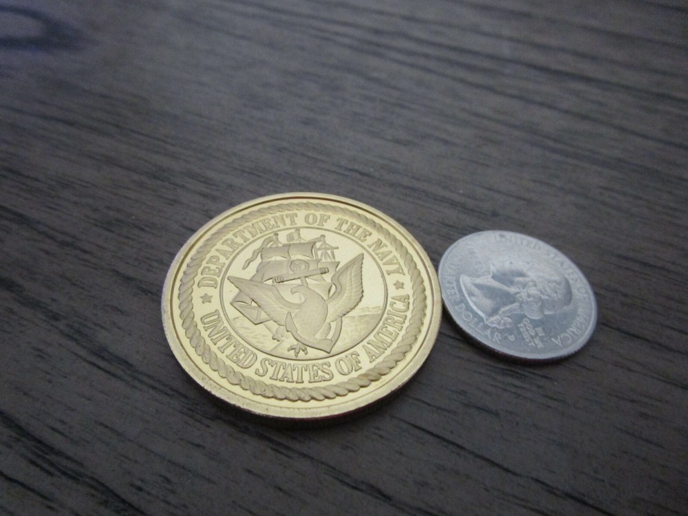 United States Armed Forces OEF Lets Roll Challenge Coin #252H