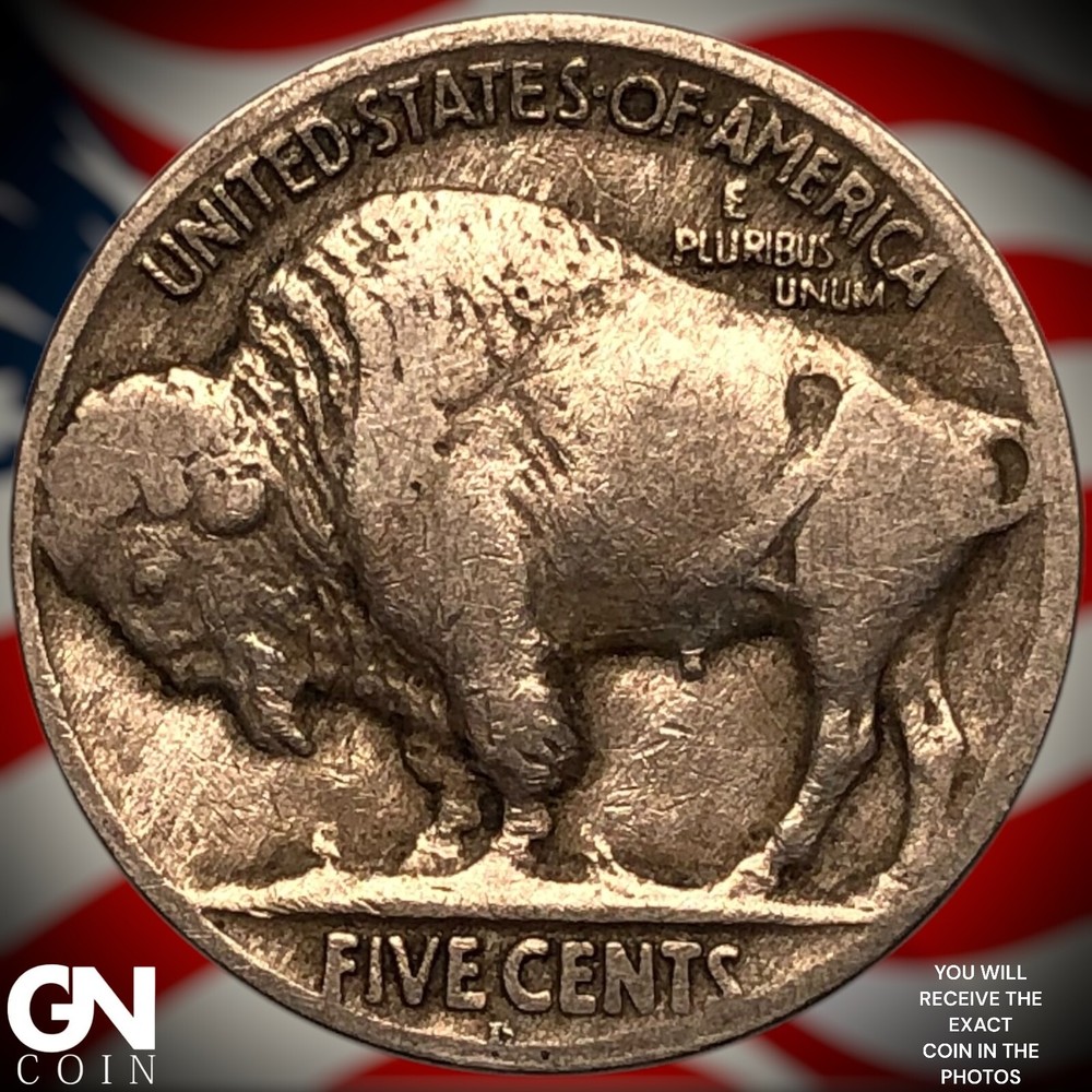 1920 D Buffalo Nickel Y6511