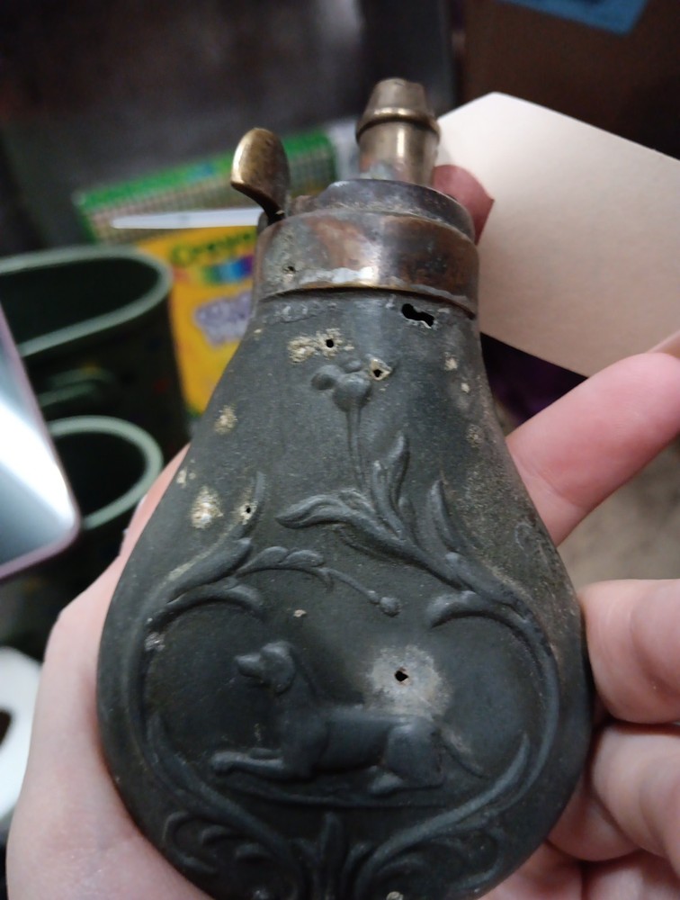 Small Vintage Powder Horn