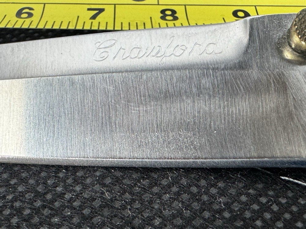 Pat Crawford Custom Folding Knife Medium