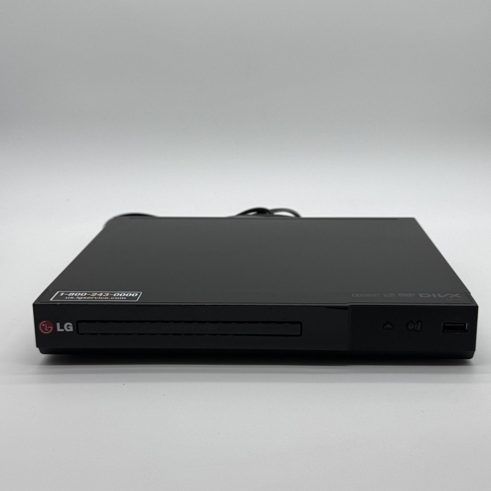 LG DVD CD USB Player USB Direct Recording & DivX Playback DP132