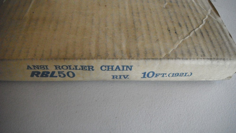 RBL 50-RIV ANSI Roller Chain 10ft NEW