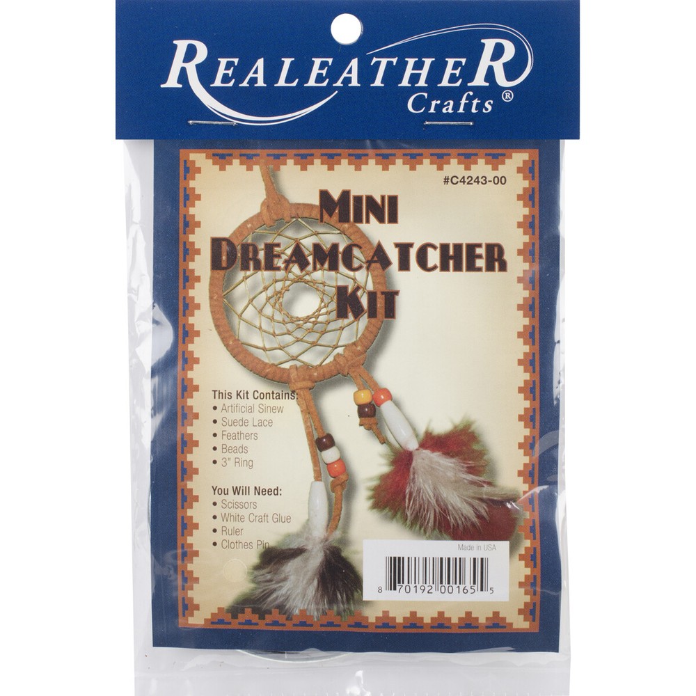 Leathercraft Kit Mini Dreamcatcher 3"