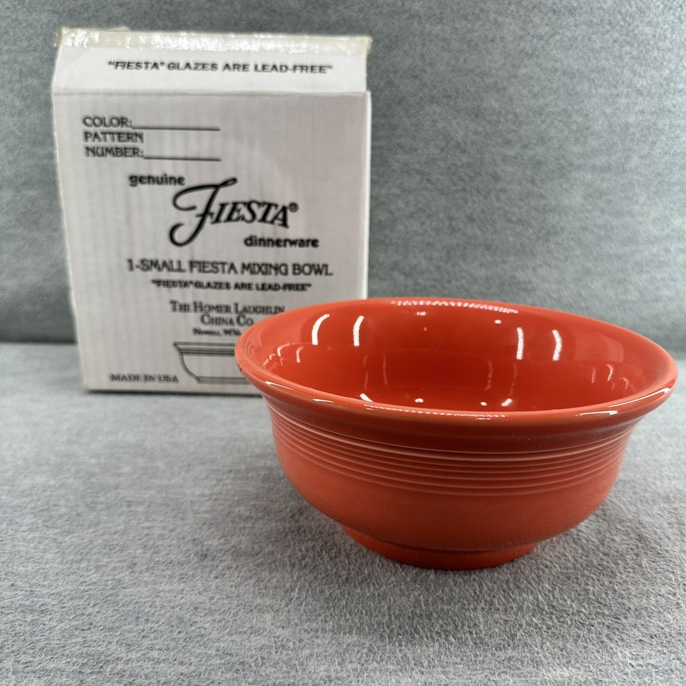 FIESTA DINNERWARE - HLC Persimmon Small Mixing Bowl  CR
