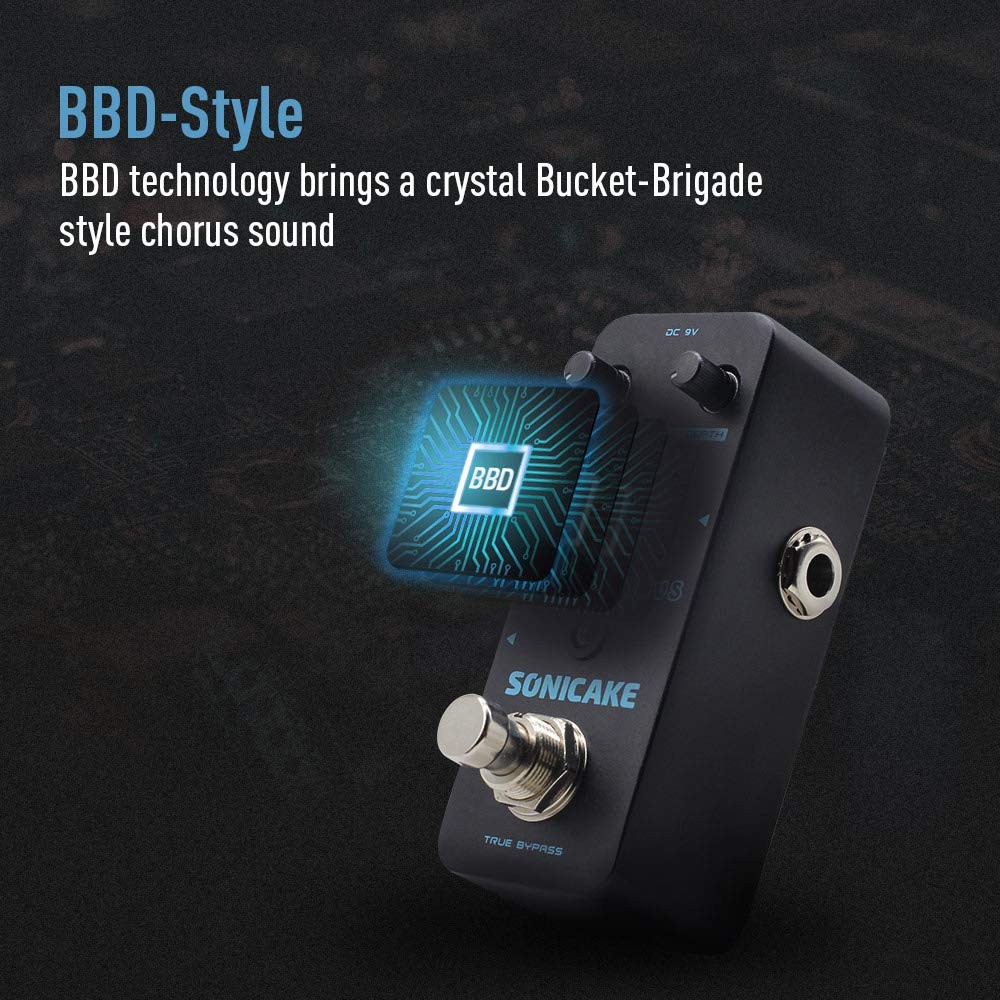 SONICAKE Chorus Pedal Guitar Effects Classic