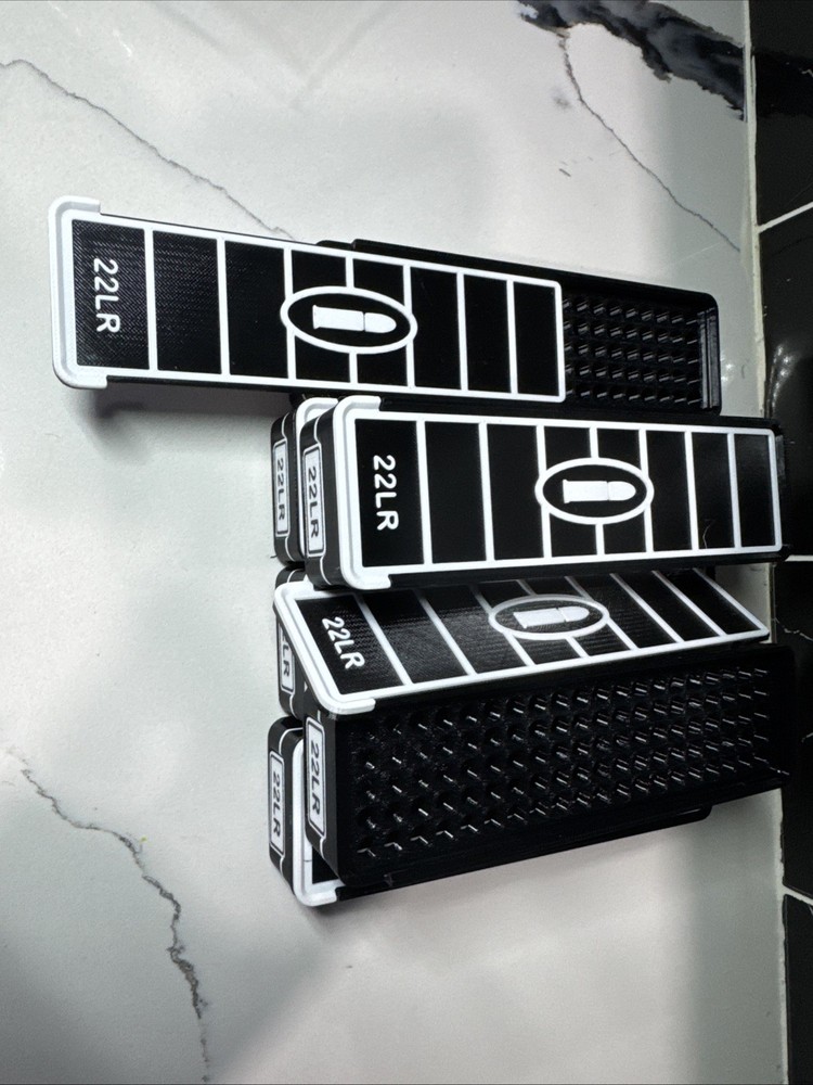 22LR Ammo Box 100rd Capacity (6 Pack)