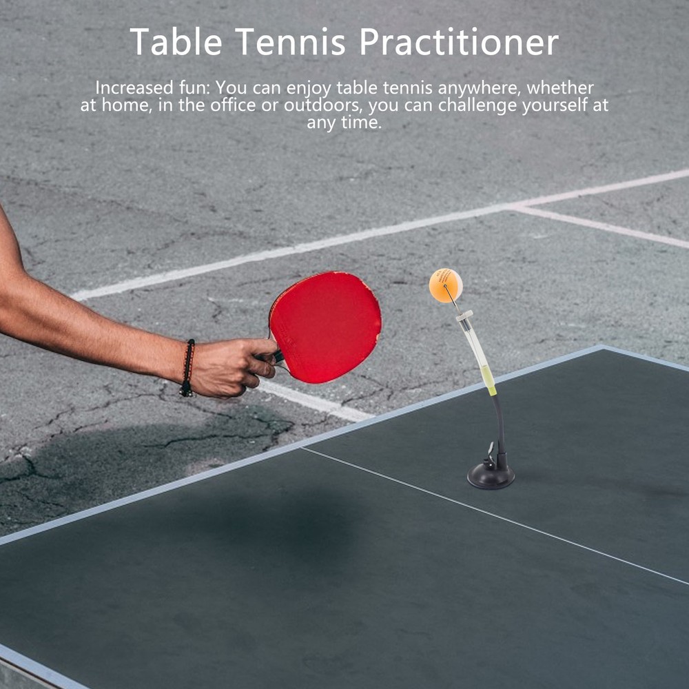 Serve Ball Stroking Self Training Ping Pong Table Tennis Trainer Machine