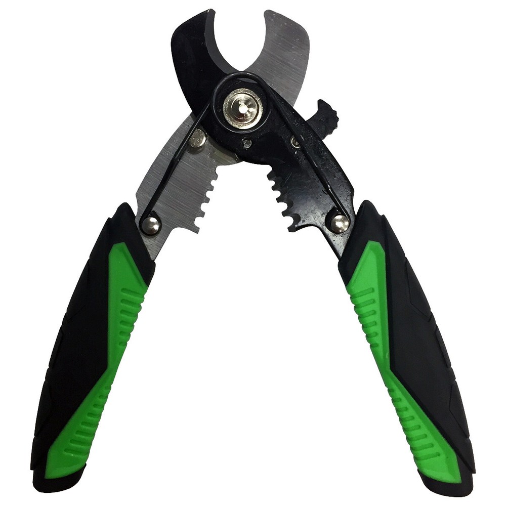 Coax Cable Cutter & Stripper Tool - One Hand Operation - Electriduct