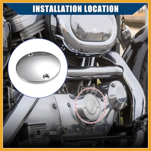 Ignition Engine Timing Points Cover for Harley-DAVIDSON 1971-1999 /