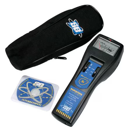 Radiation Survey Meter, Analog, Nist,  5Dpn8
