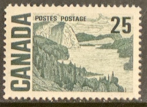 Canada #465pi Single Centennial Definitives High Values 1967-1973 MNH