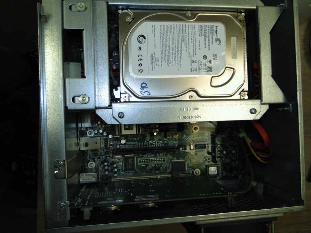 DFI technologies 50062100w CPU UNIT W/ COMPONENTS INSIDE UNTESTED READ